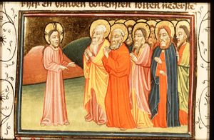 Christ teaching his disciples: on the Last Things