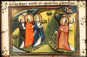 St. Matthias chosen as an apostle