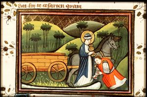 St. Philip baptizes the Eunuch