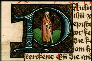 St. Paul holding a sword