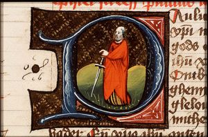 St. Paul holding a sword