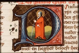 St. Paul holding a sword