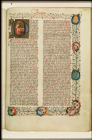 The Evangelist St. John writing