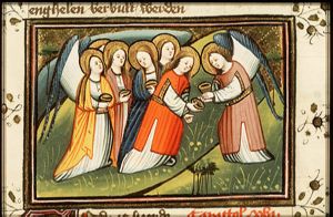 The seven angels with the seven golden vials