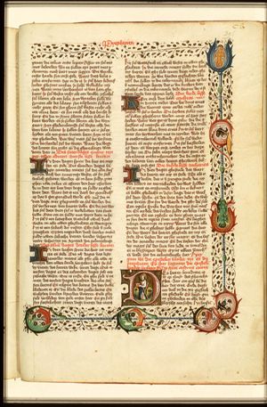 St. Andrew holding a book and the X-shaped cross