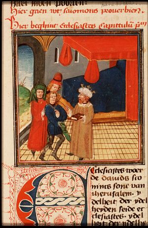 The Preacher (Ecclesiastes) in discussion