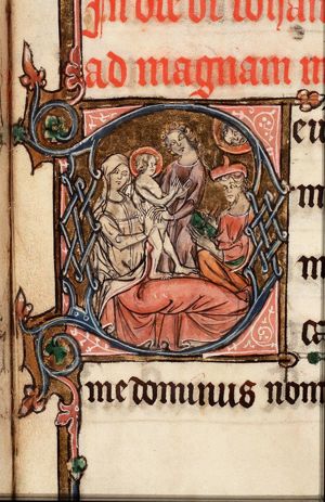 The birth of St. John the Baptist