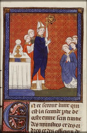 Consecration by the bishop