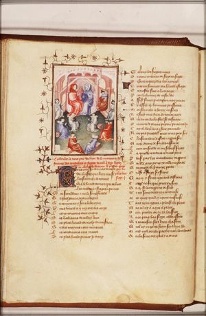 The Pope and the Antipope in Fortune's castle