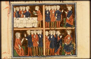 Feast of Joseph with his brothers (1st of 4)