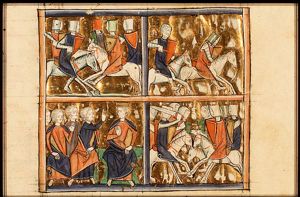 Battle between Greeks and Trojans (1st of 4)