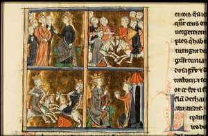 Thalestris, queen of the Amazons, before Alexander (1st of 4)