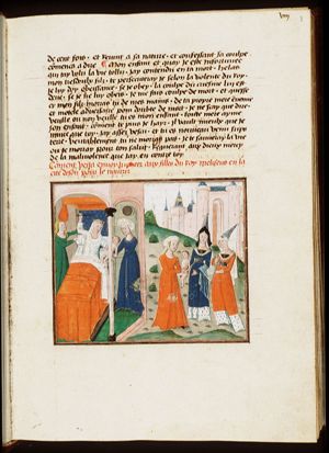 Vesta brings Jupiter to the daughters of Melisseus