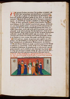 The marriage of Alcmene and Amphitryon