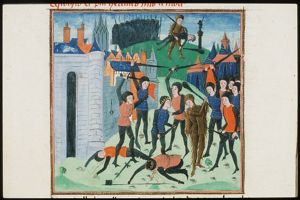 Hercules kills Antaeus