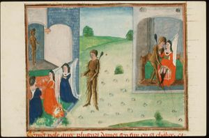 Iole prays to Diana; Iole receives Hercules