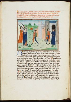 Deianira sends Lichas to Hercules