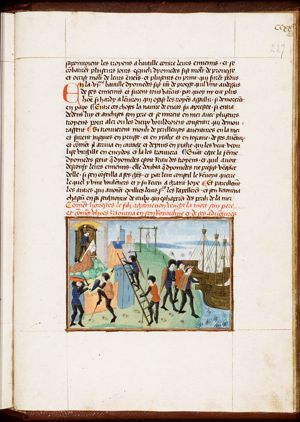 Orestes kills Clytaemnestra