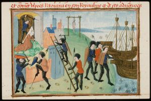 Orestes kills Clytaemnestra