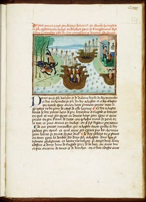 Pyrrhus kills Plestinus and Menalipus; Pyrrhus kills Priam