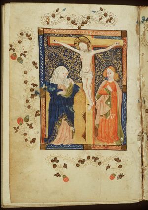 The Crucifixion, with Mary and St. John