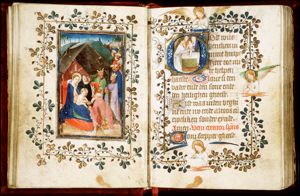 The adoration of the Christ-child by the Magi