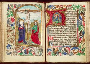 Crucifixion, with Mary and St. John