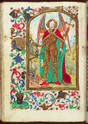 St. Michael weighing souls