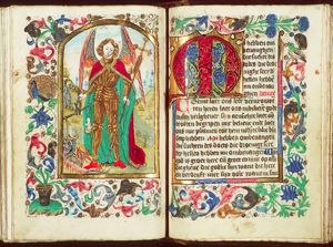 St. Michael weighing souls