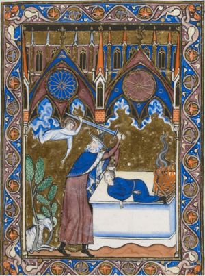 The sacrifice of Abraham