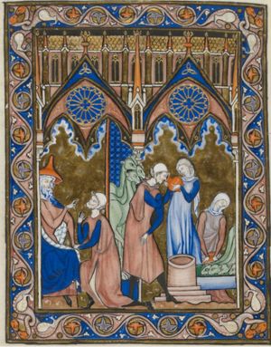 Abraham’s servant is sent to find a wife for Isaac; he meets Rebekah