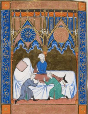 Jacob blesses the sons of Joseph