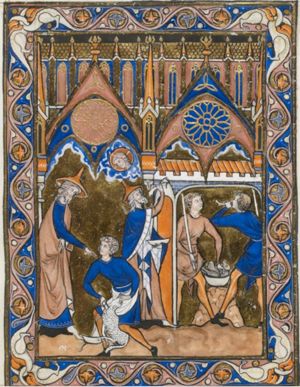 The pascal sacrifice; the Israelites prepare for Passover