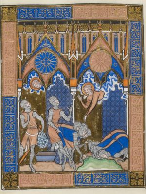 Gideon and the Fleece; soldiers are selected to fight Midian