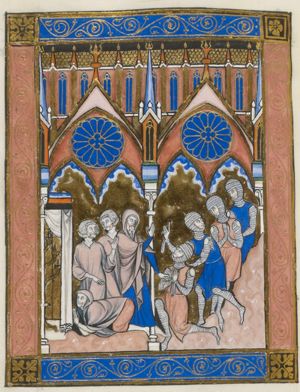 The Israelites lament the death of the Benjaminites; they make peace with the survivors