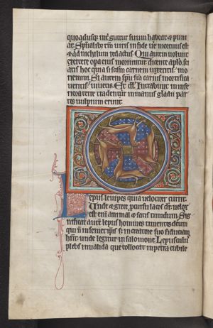 Lepus (hare) - four hares in a circle