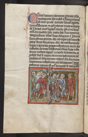 The king of the Garamantes is captured