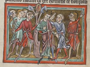 The king of the Garamantes is captured