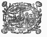 The sacrifice of Isaac: while Abraham raises his sword to kill Isaac, an angel appears; frame decorated with roses