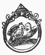 A ring with two doves