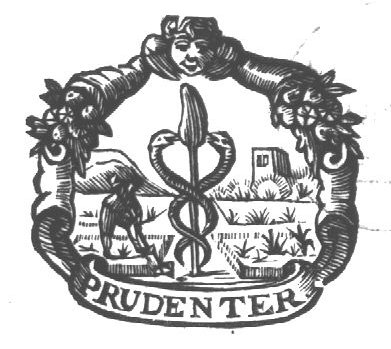 Two snakes as Precaution's symbol, tongue as symbol of Loquacity, Lie; a landscape with a man digging; frame decorated with cornucopiae and a cherub