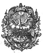 The sun shining on the bird phoenix (Dutch: de 'vogel phoenix'); decorated frame
