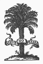 Palm tree; banderole