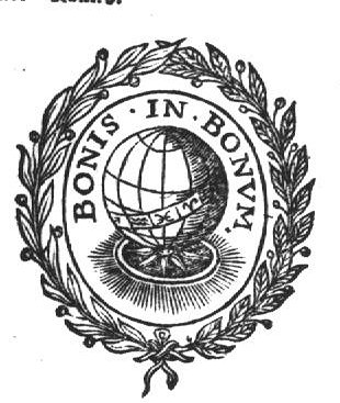 Armillary sphere with the signs of the zodiac; wreath of olive-branches as frame