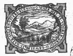 An old man, possibly Isaiah, seated under a tree, pointing towards a landscape where the 'desert has turned into a pond' (in Dutch also: 'vijver'); decorated frame