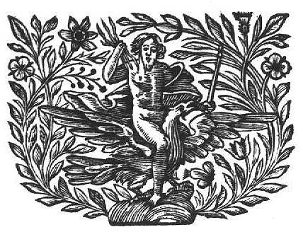 Jupiter (with sceptre and thunderbolt) riding on his eagle