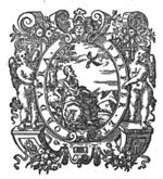 Elijah fed by the ravens (Dutch: 'raven'): the prophet, living by the brook is pouring a fluid on the ground from a jar; a raven is bringing him food; frame decorated with fruits and festoons, putti holding the cartouche, a head with a crown