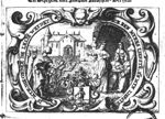 In the garden in front of a villa a man in 'historical costume' (king Solomon?) is picking a lily; another man is standing behind him; of a group of four women under a pergola, two are seated, two are standing; one of the women stretches her arm forward, pointing at the men; Lootsman's(?) coat of arms, representing a pilot (Dutch: 'loodsman') holding a sounding-lead, while walking along the shore; decorated frame with cherub