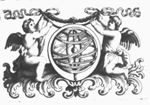 Armillary sphere with two putti