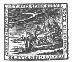 'House built upon a rock, house built upon sand': landscape with castle on a rock formation